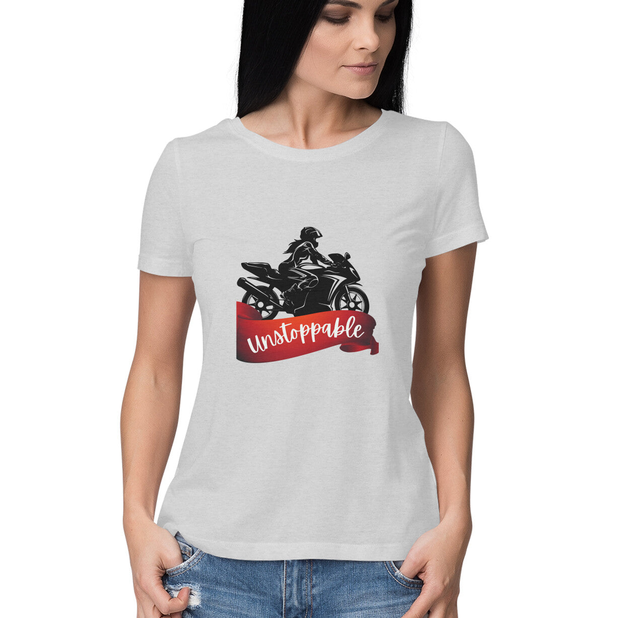 Unstoppable-light shade Women's tee
