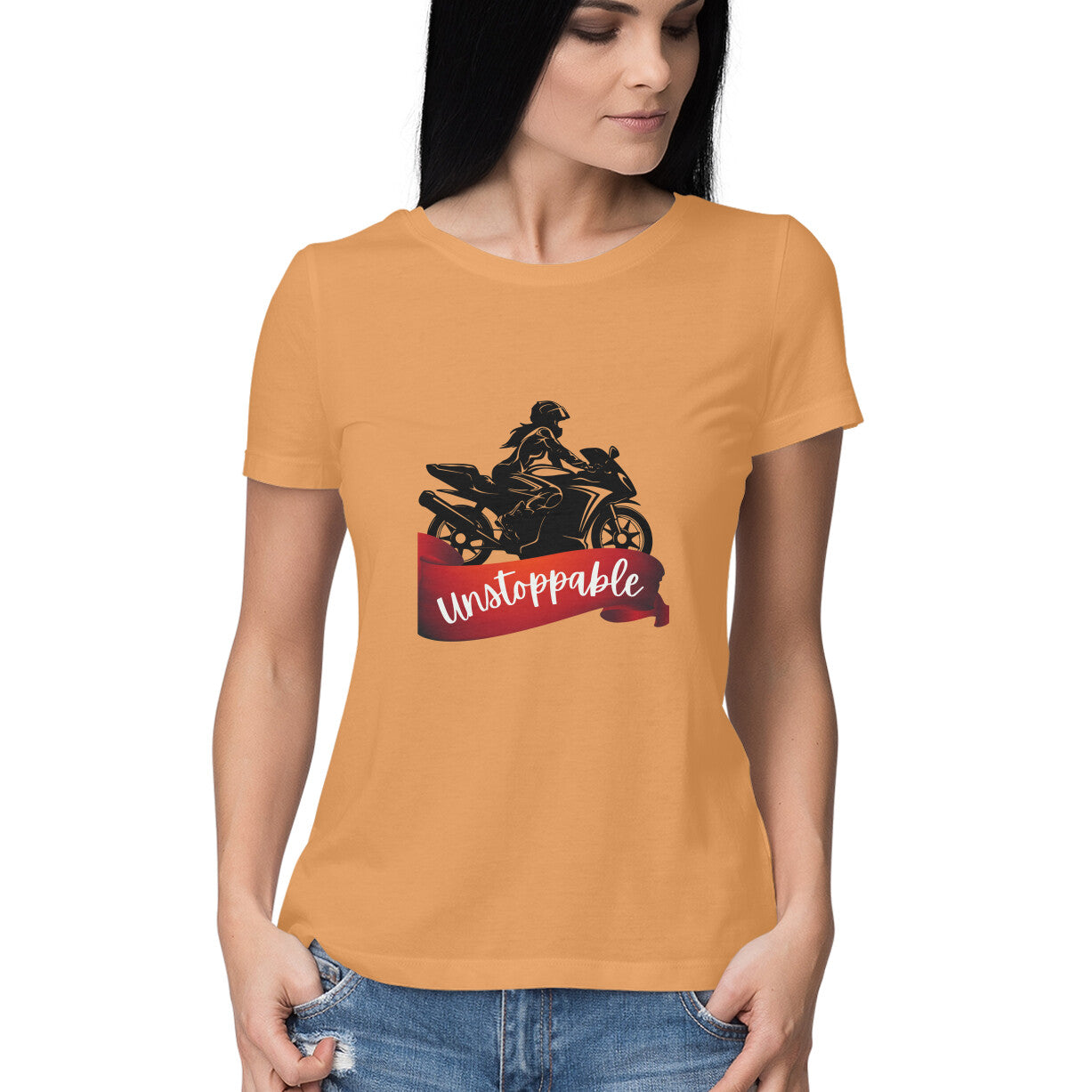 Unstoppable-light shade Women's tee