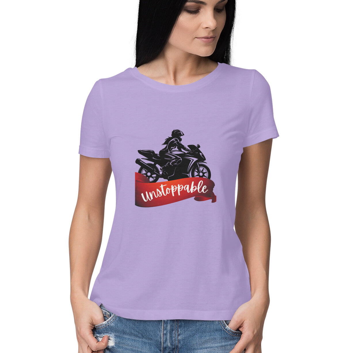 Unstoppable-light shade Women's tee