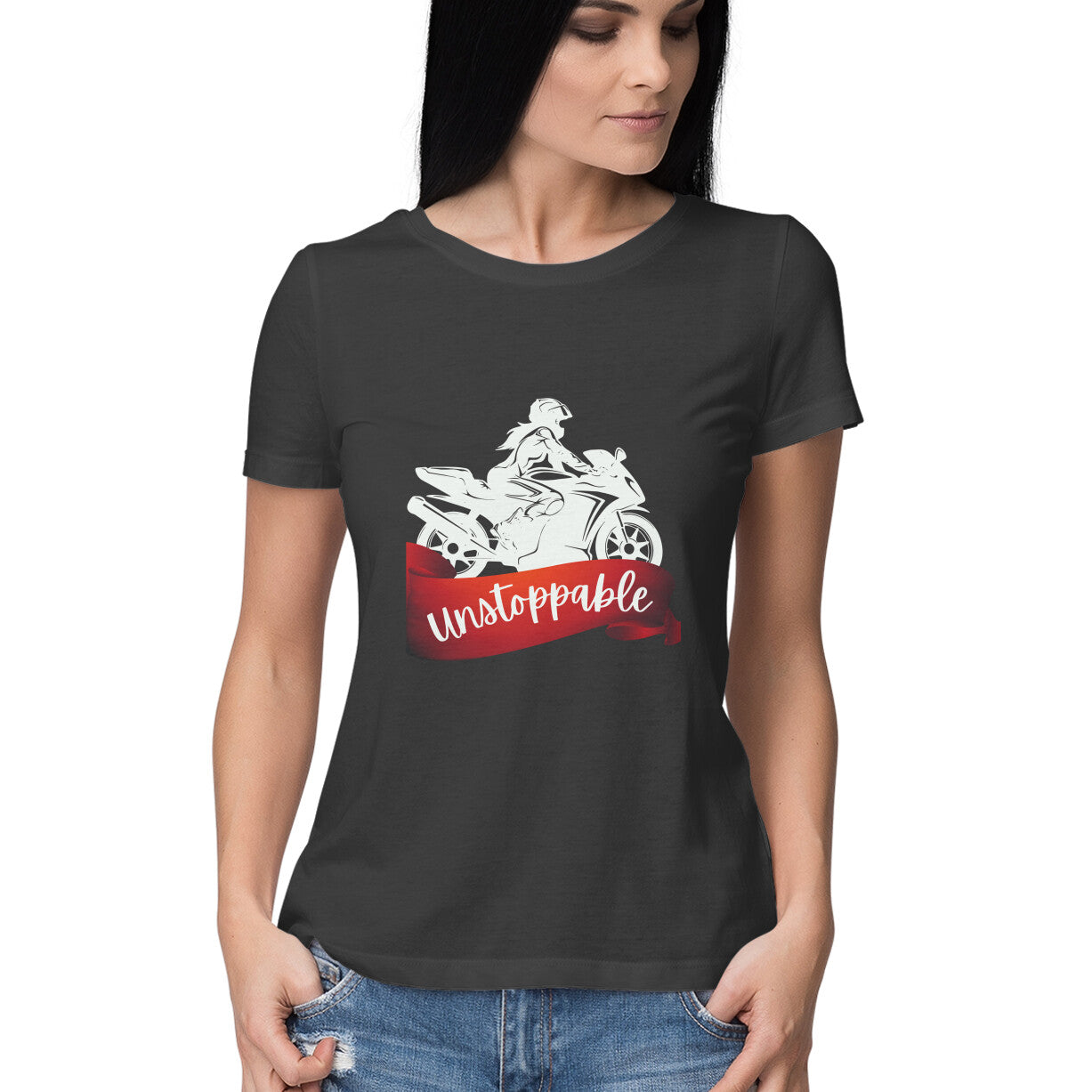 Unstoppable-dark shade Women's tee