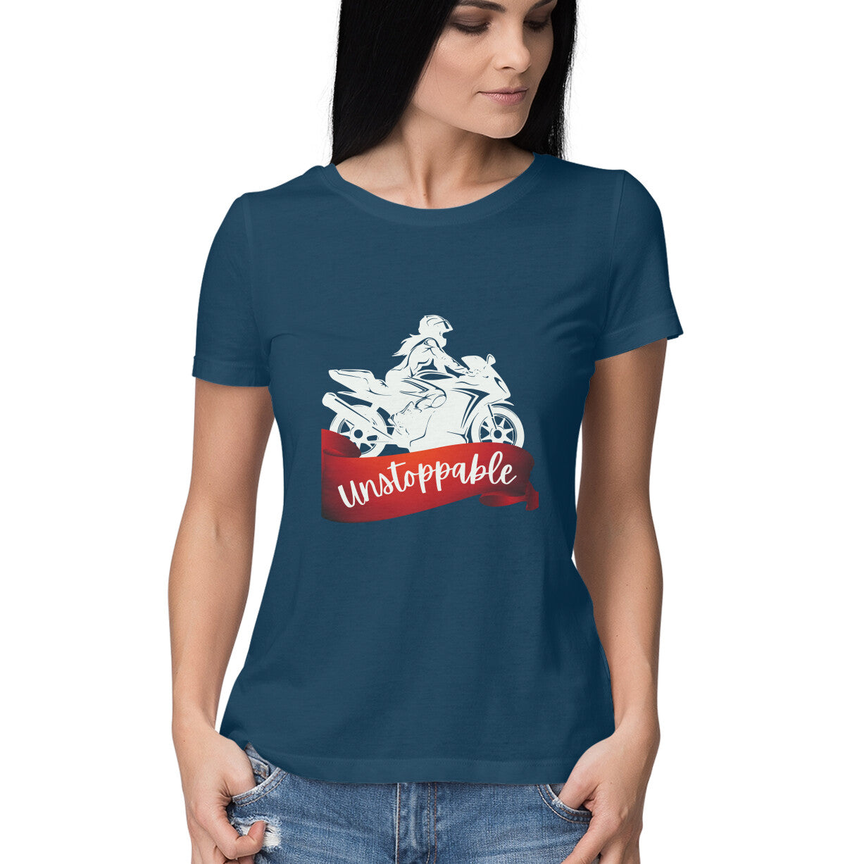 Unstoppable-dark shade Women's tee