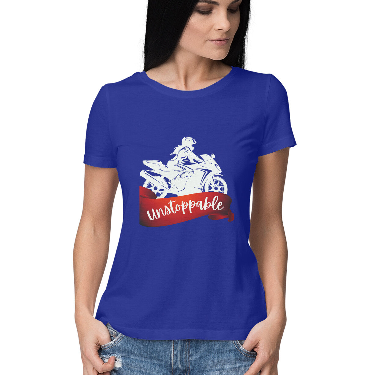 Unstoppable-dark shade Women's tee