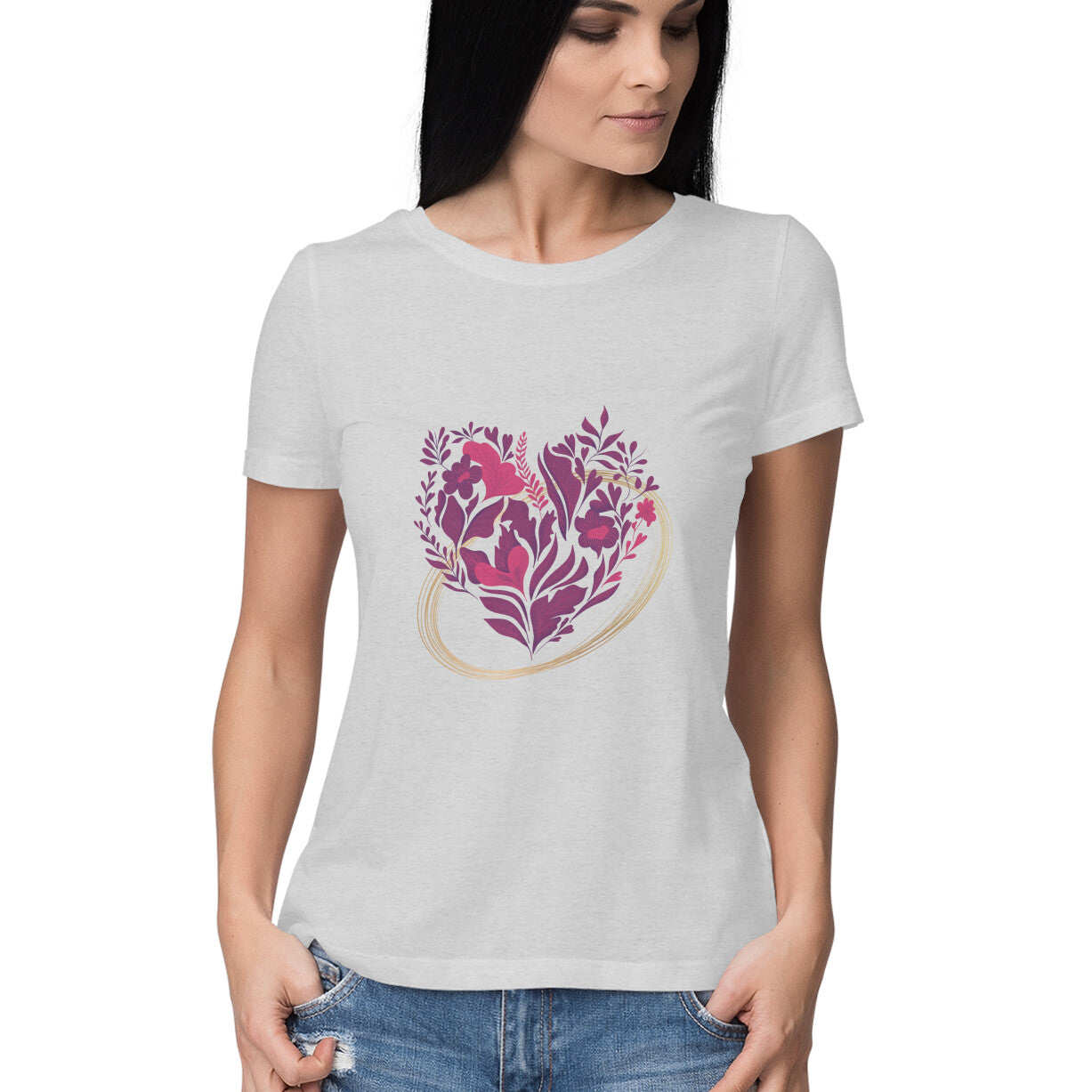 Heartful spin Women's tee