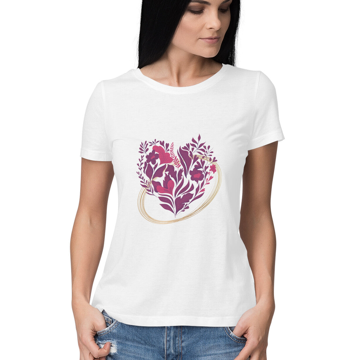 Heartful spin Women's tee