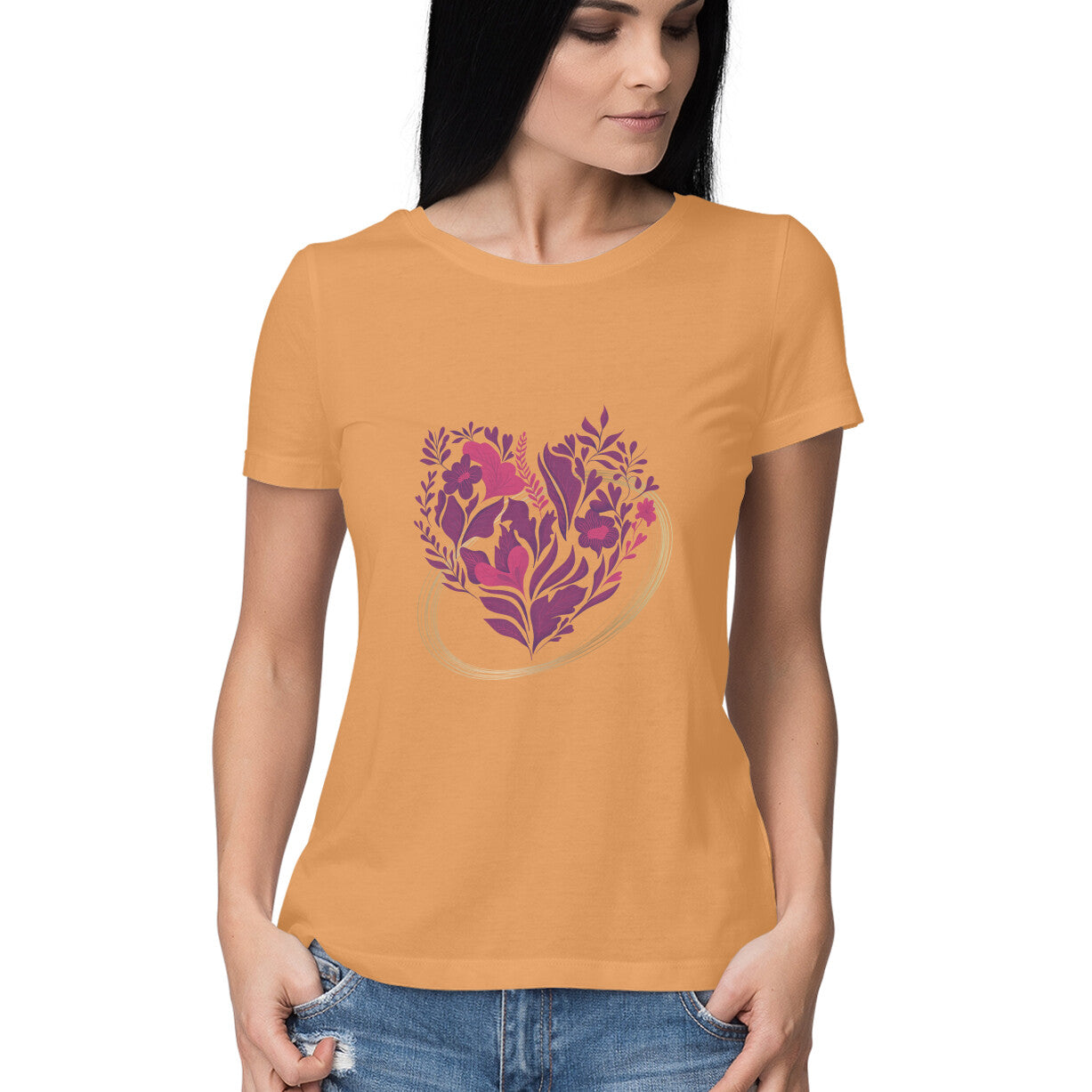 Heartful spin Women's tee