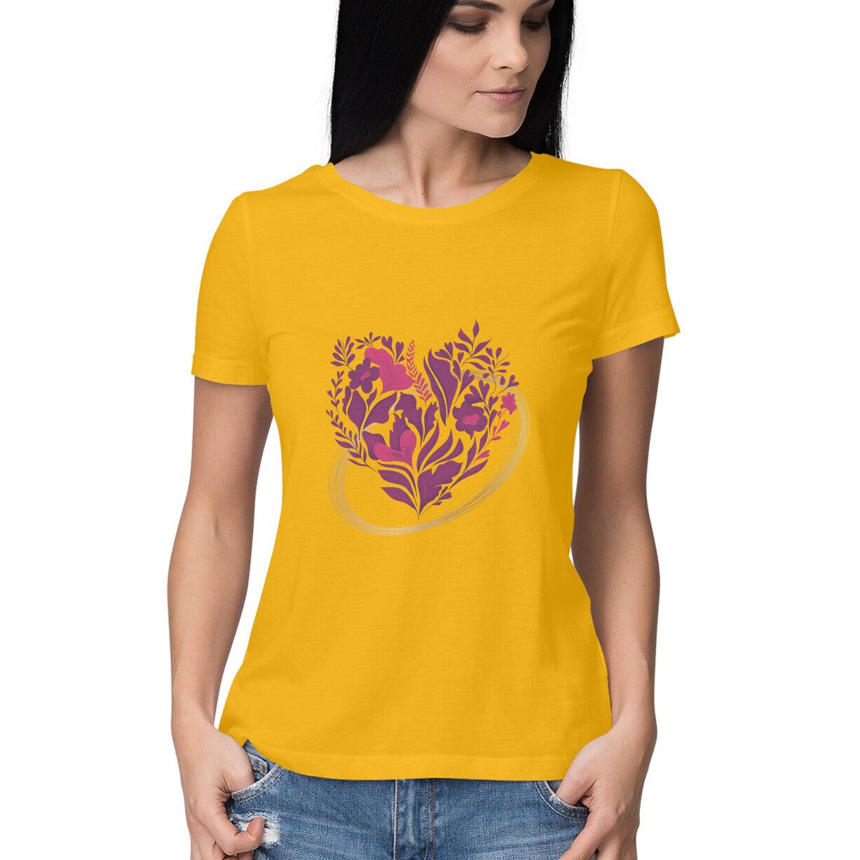 Heartful spin Women's tee