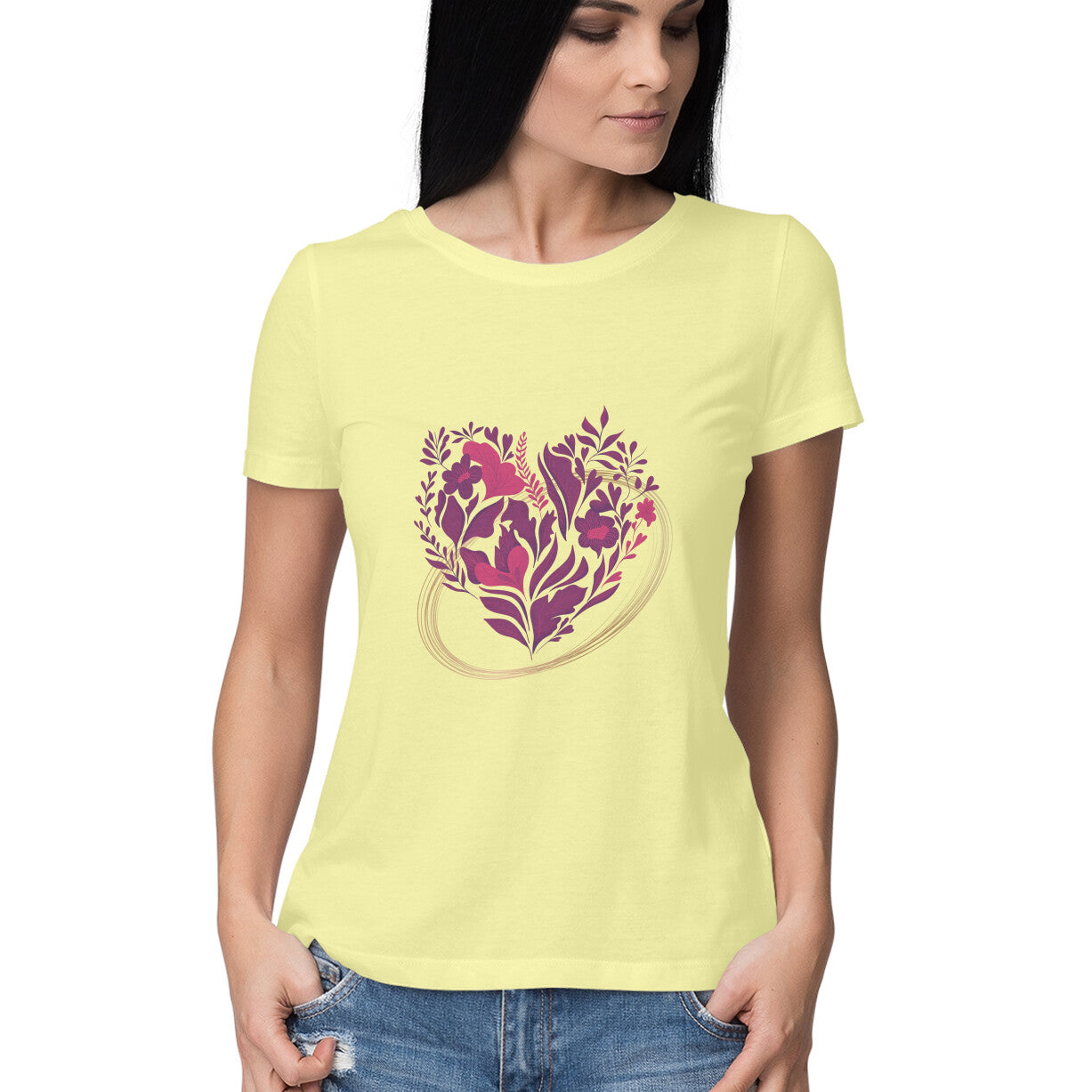Heartful spin Women's tee