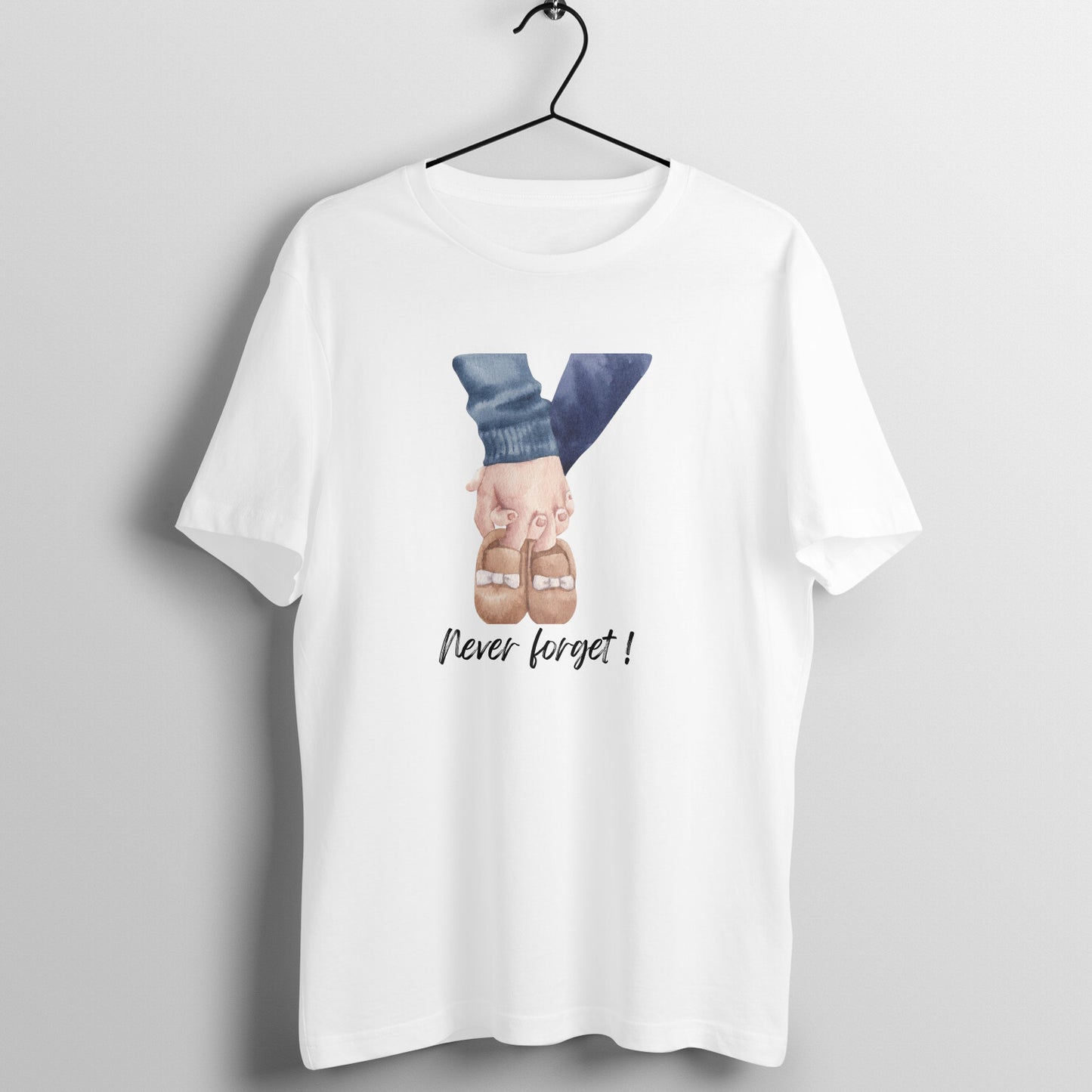 Never forget' Oversized tee