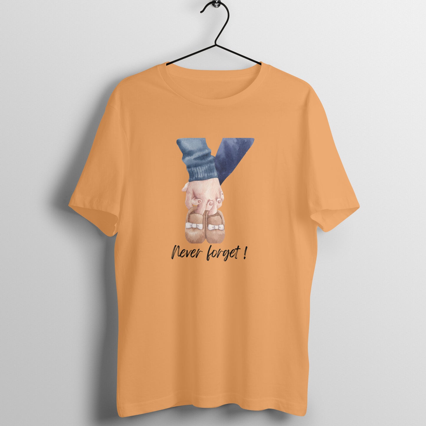 Never forget' Oversized tee