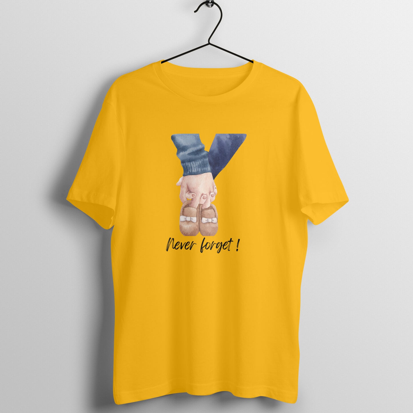 Never forget' Oversized tee