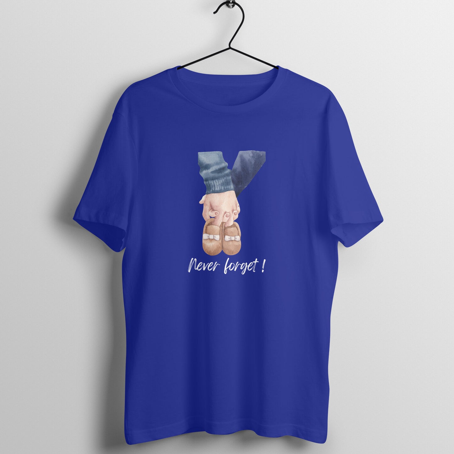 Never forget-Oversized dark tee