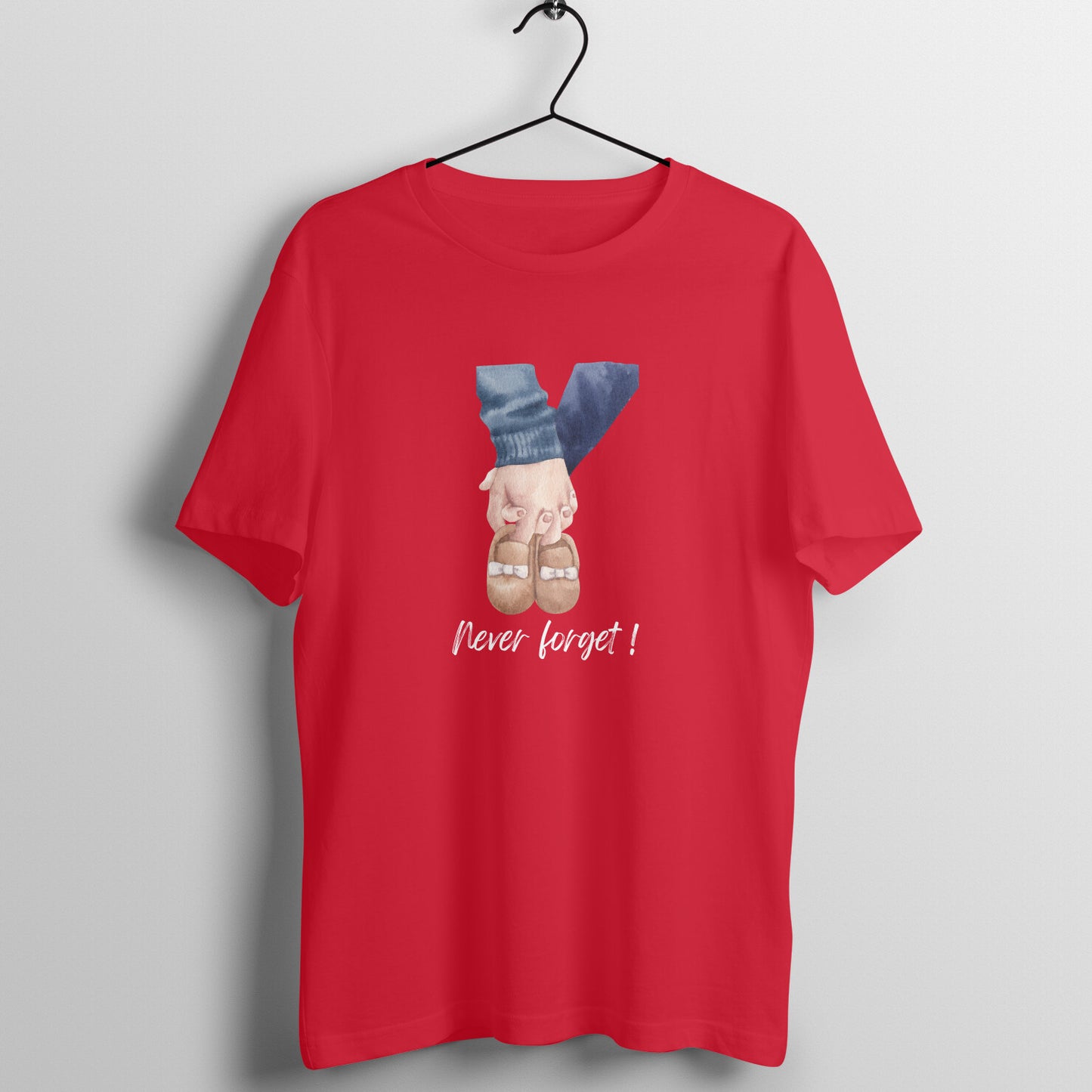 Never forget-Oversized dark tee