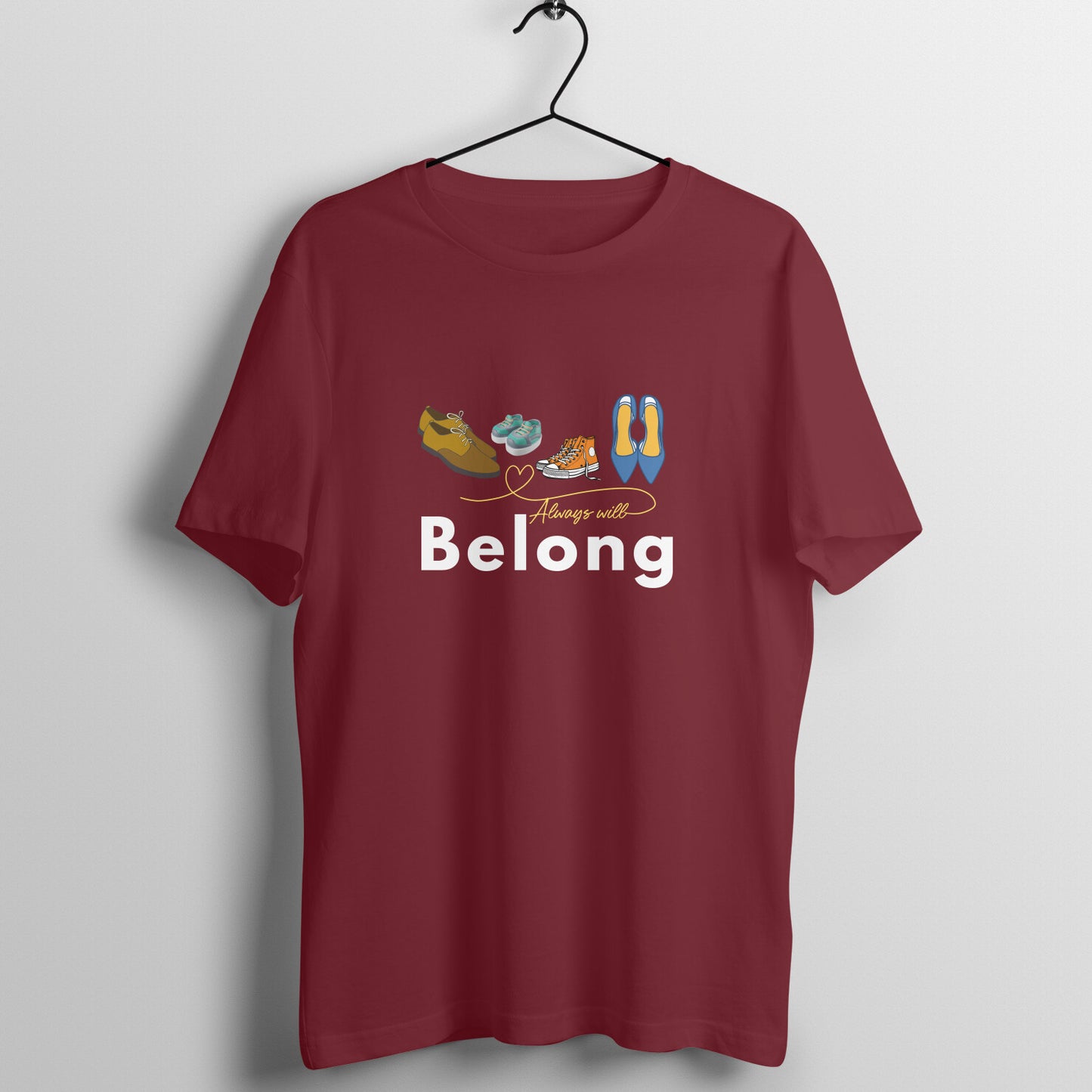 Belong - Oversized dark shade tee