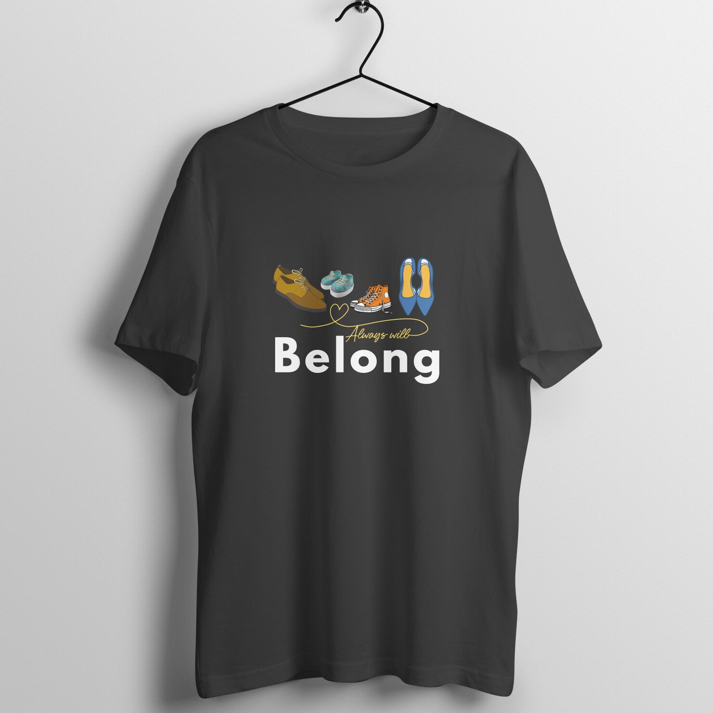 Belong - Oversized dark shade tee