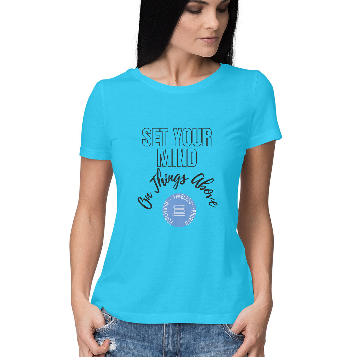 Set your mind' Women's tee