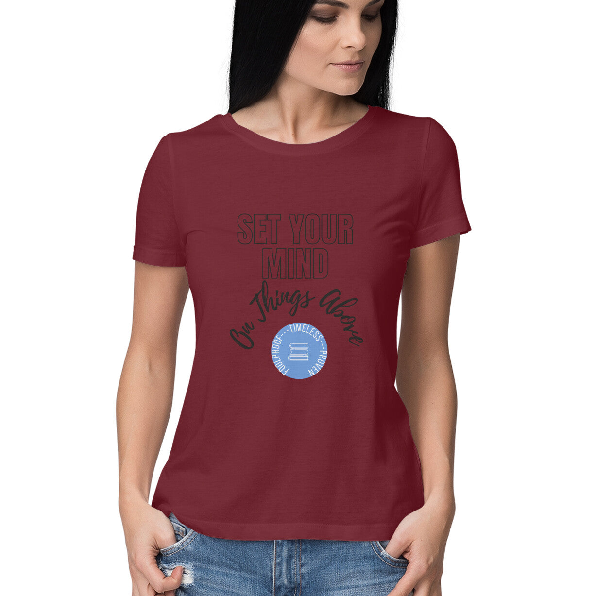 Set your mind' Women's tee