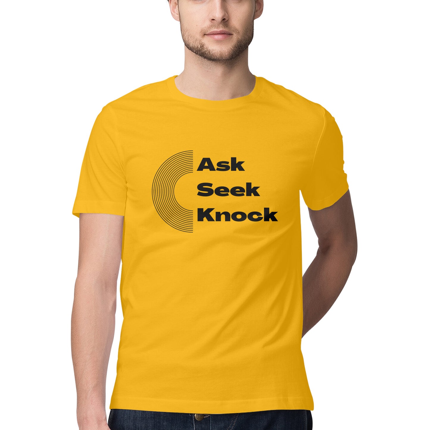 Ask, Seek, Knock' Men's tee