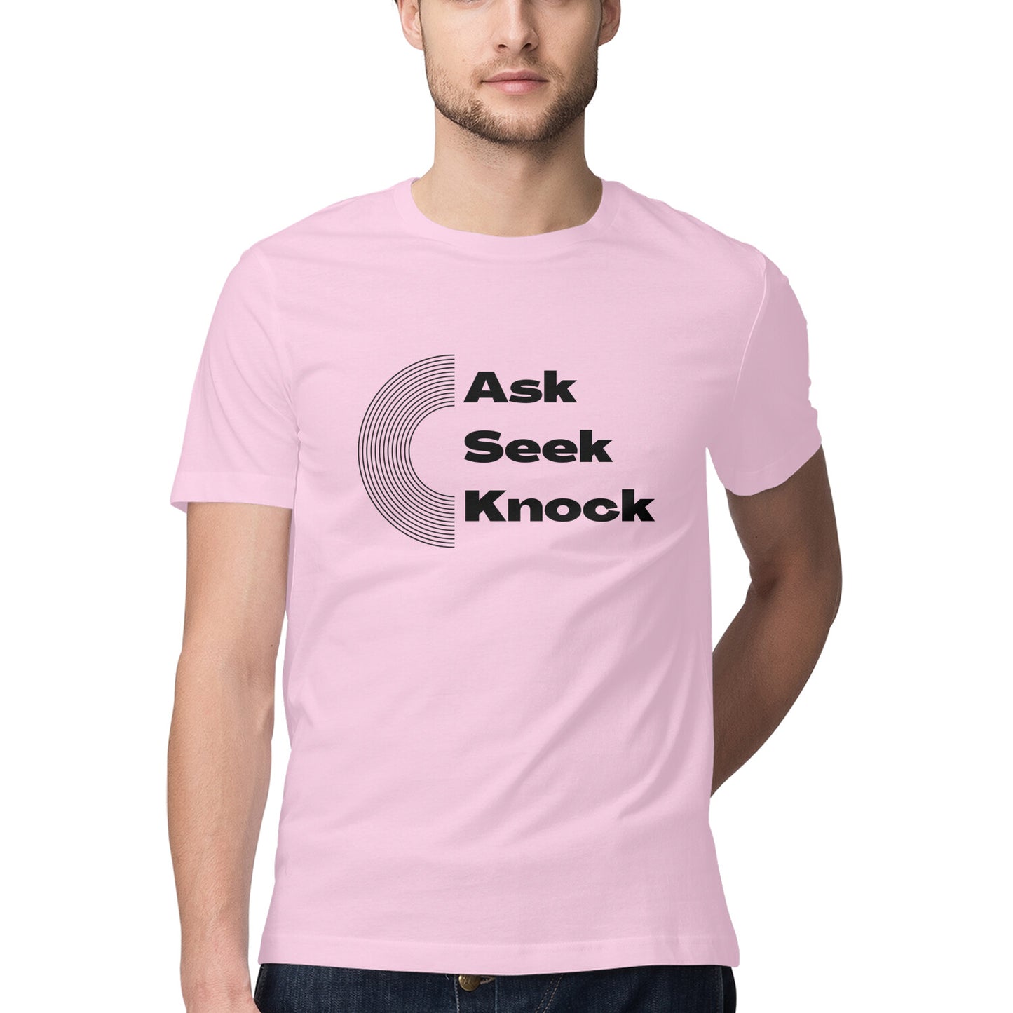 Ask, Seek, Knock' Men's tee