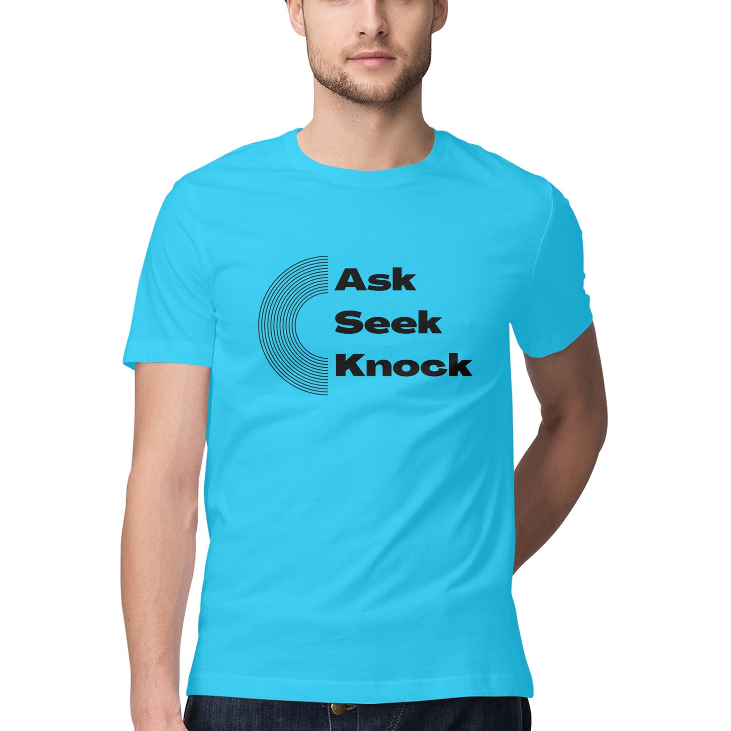 Ask, Seek, Knock' Men's tee