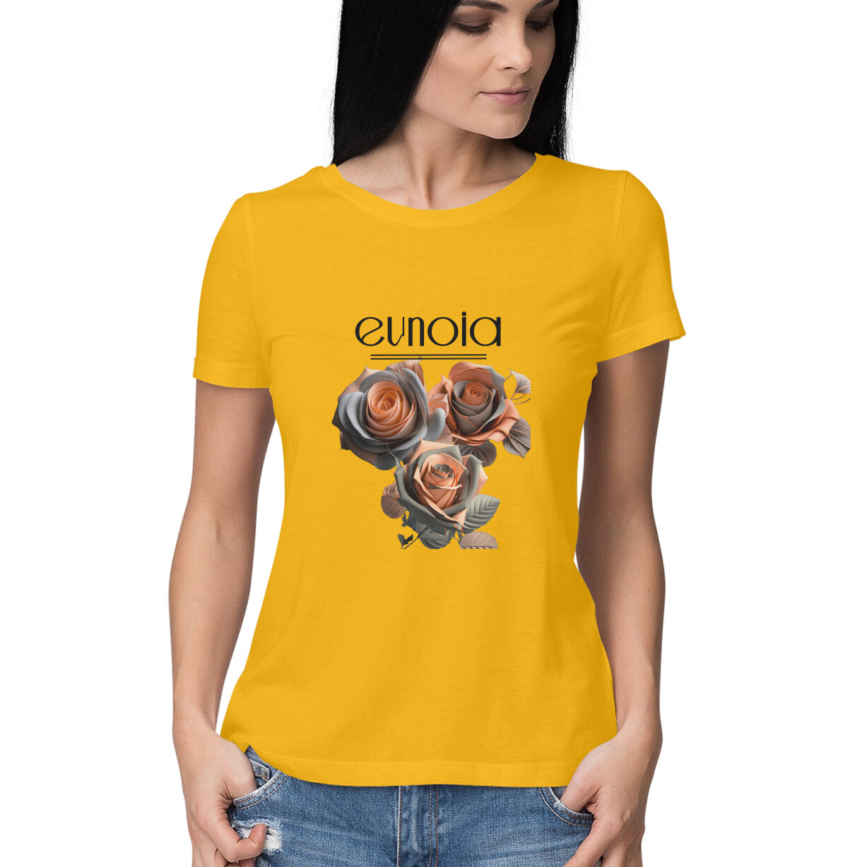 Eunoia tee in light colors