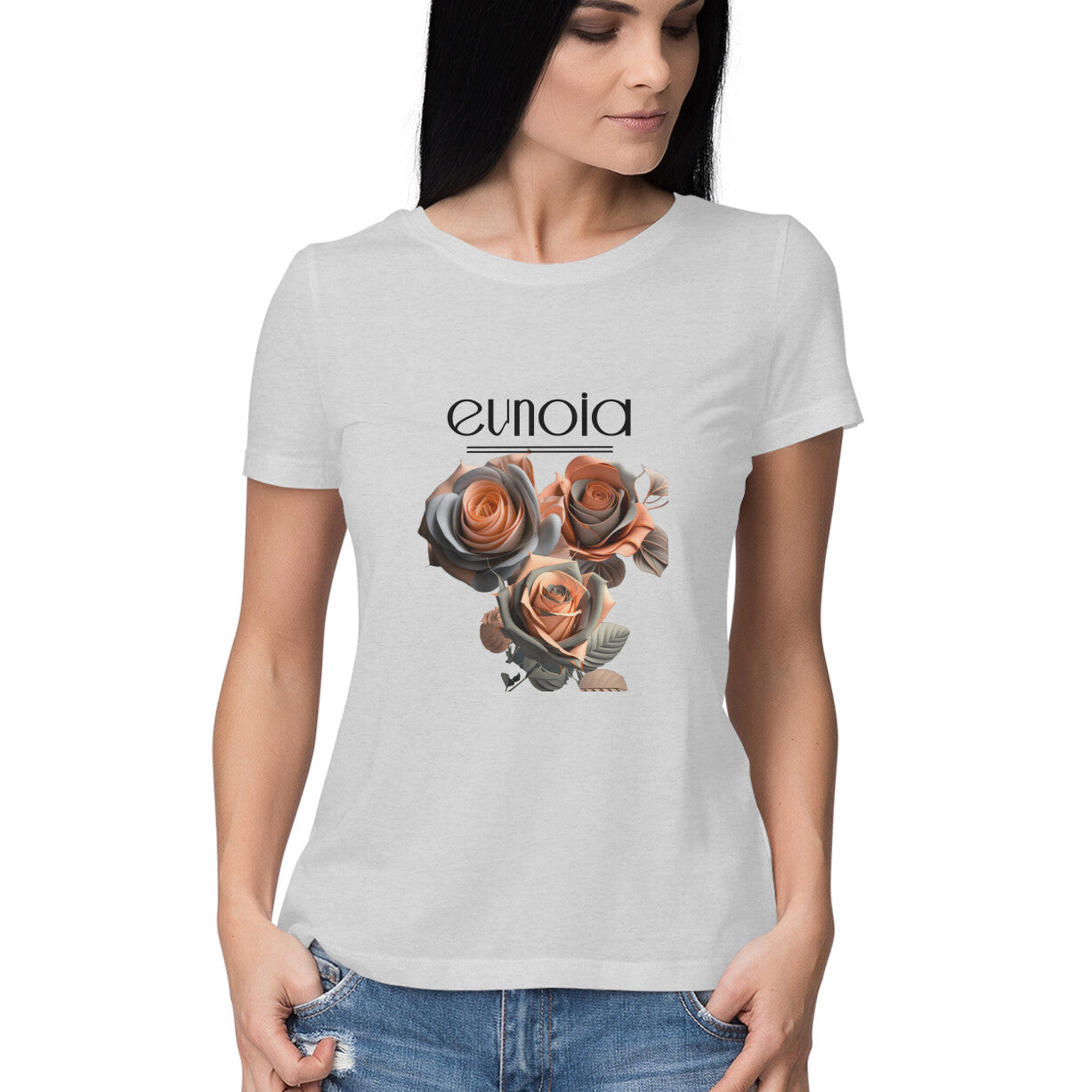 Eunoia tee in light colors