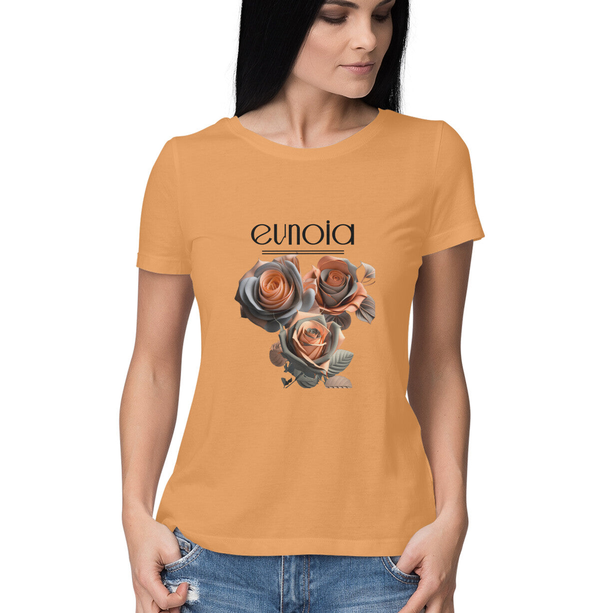 Eunoia tee in light colors