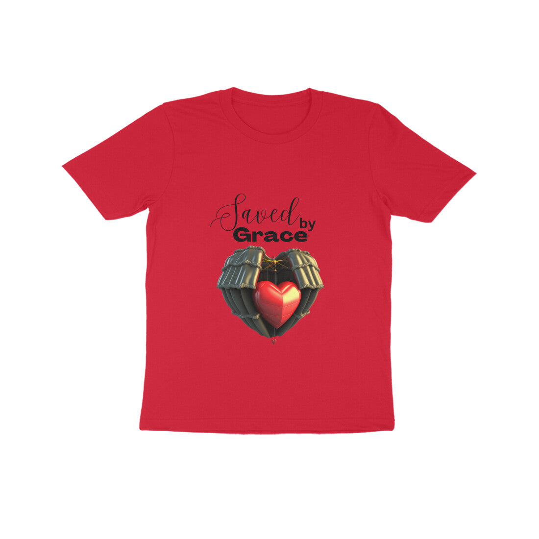 Saved by grace-Kids tee