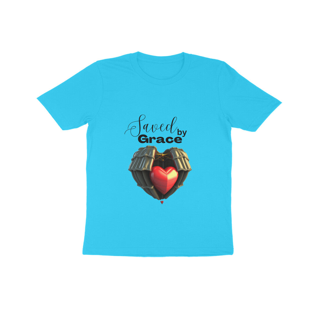 Saved by grace-Kids tee