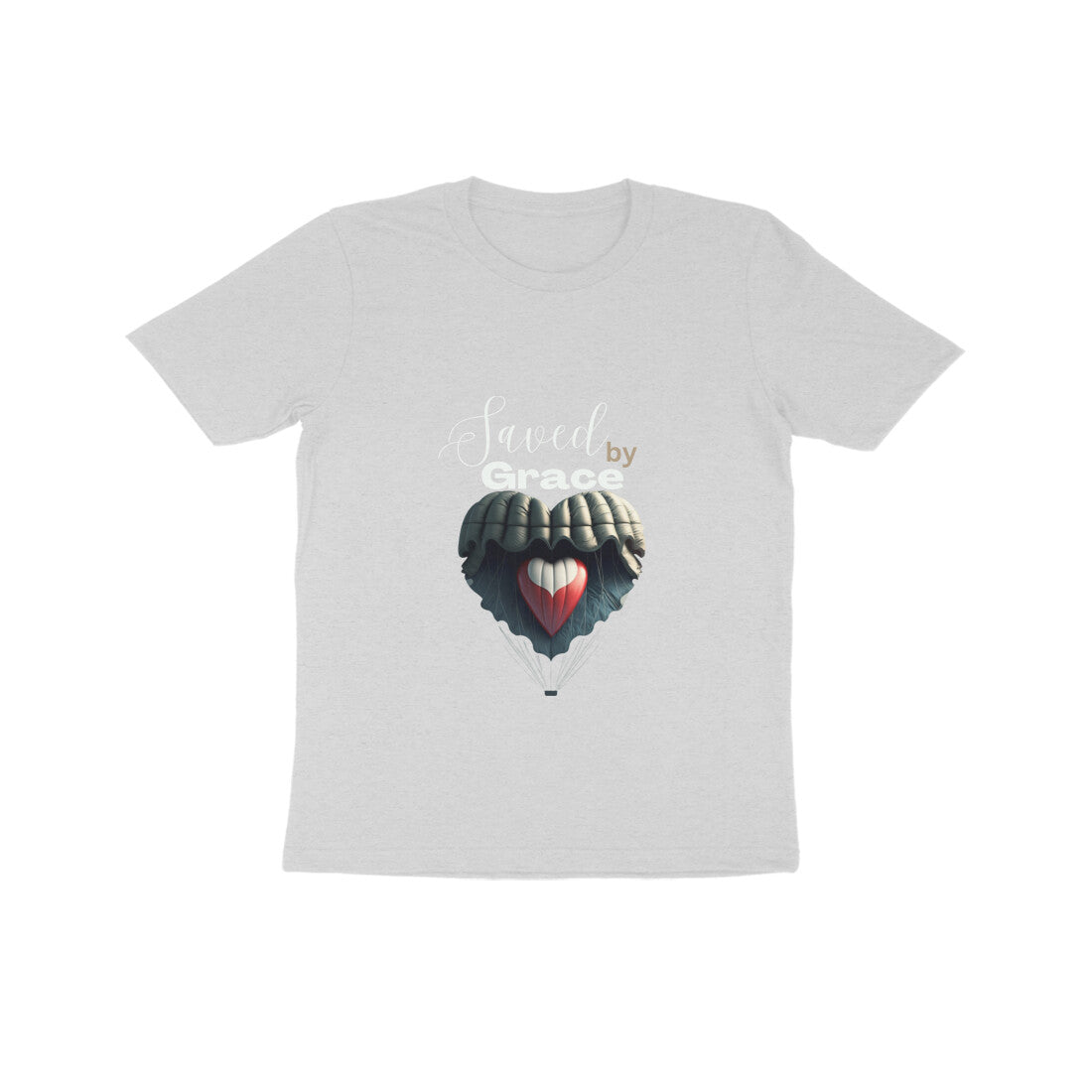 Saved by grace- Kids tee in dark colors