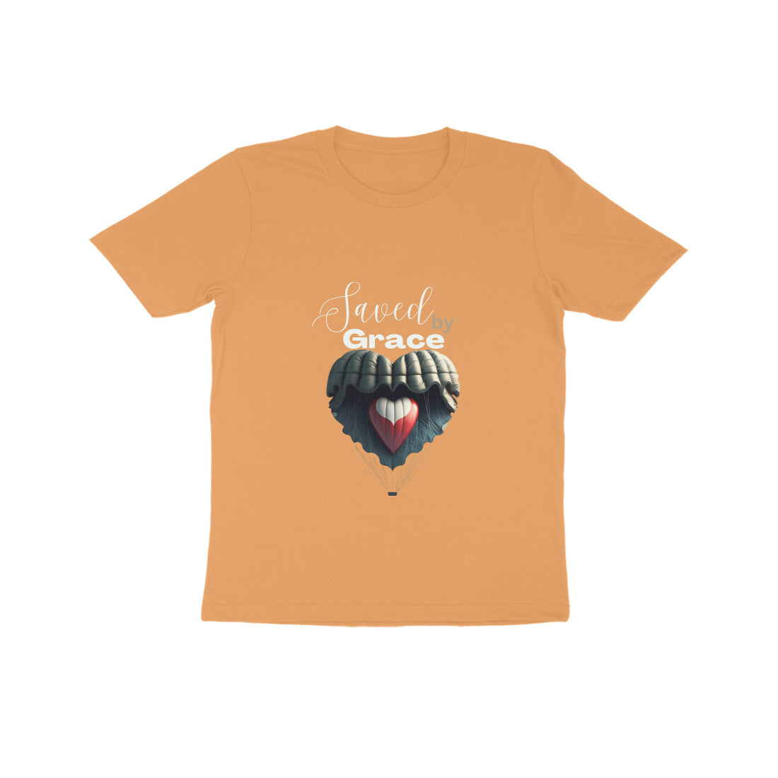 Saved by grace- Kids tee in dark colors