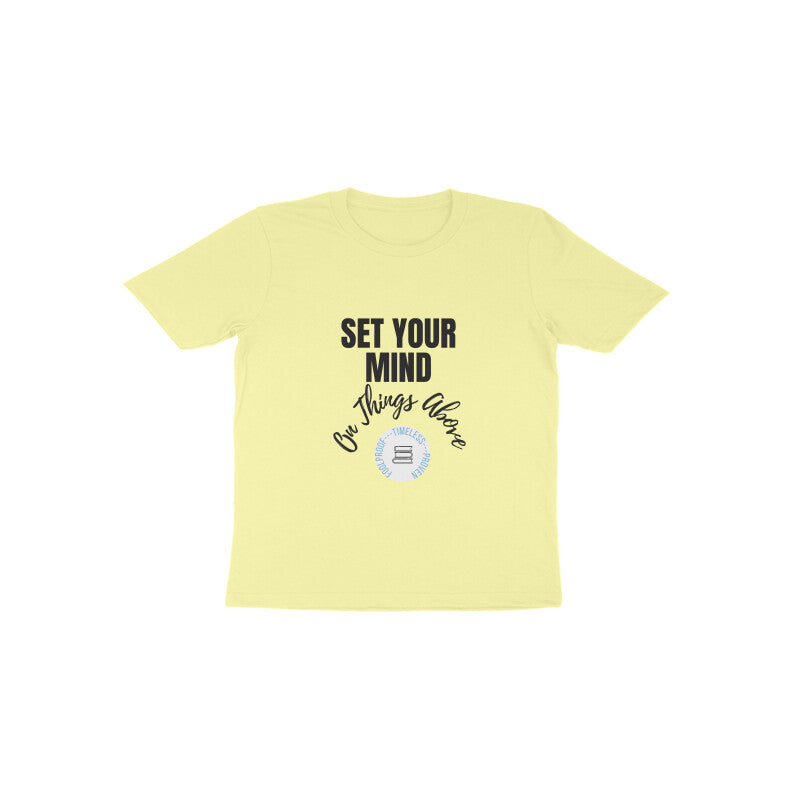 Set your mind' Toddlers tee