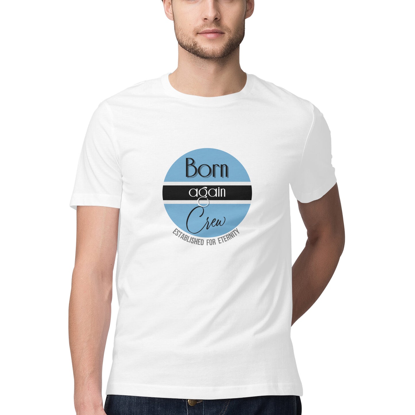 Born again crew Men's tee