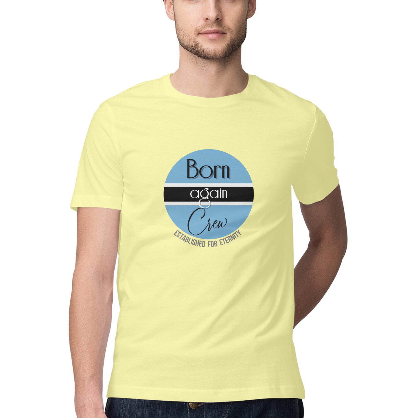 Born again crew Men's tee
