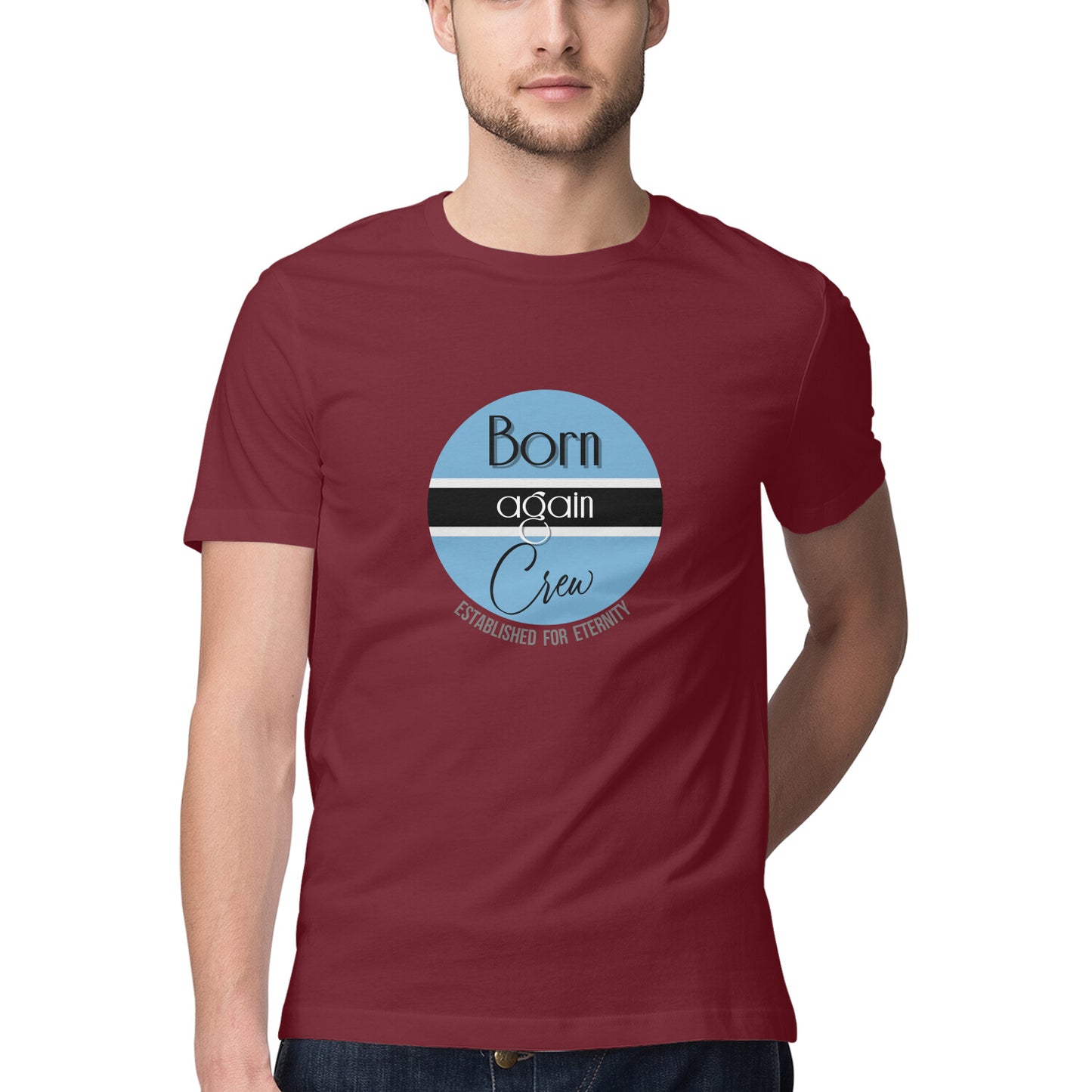 Born again crew Men's tee