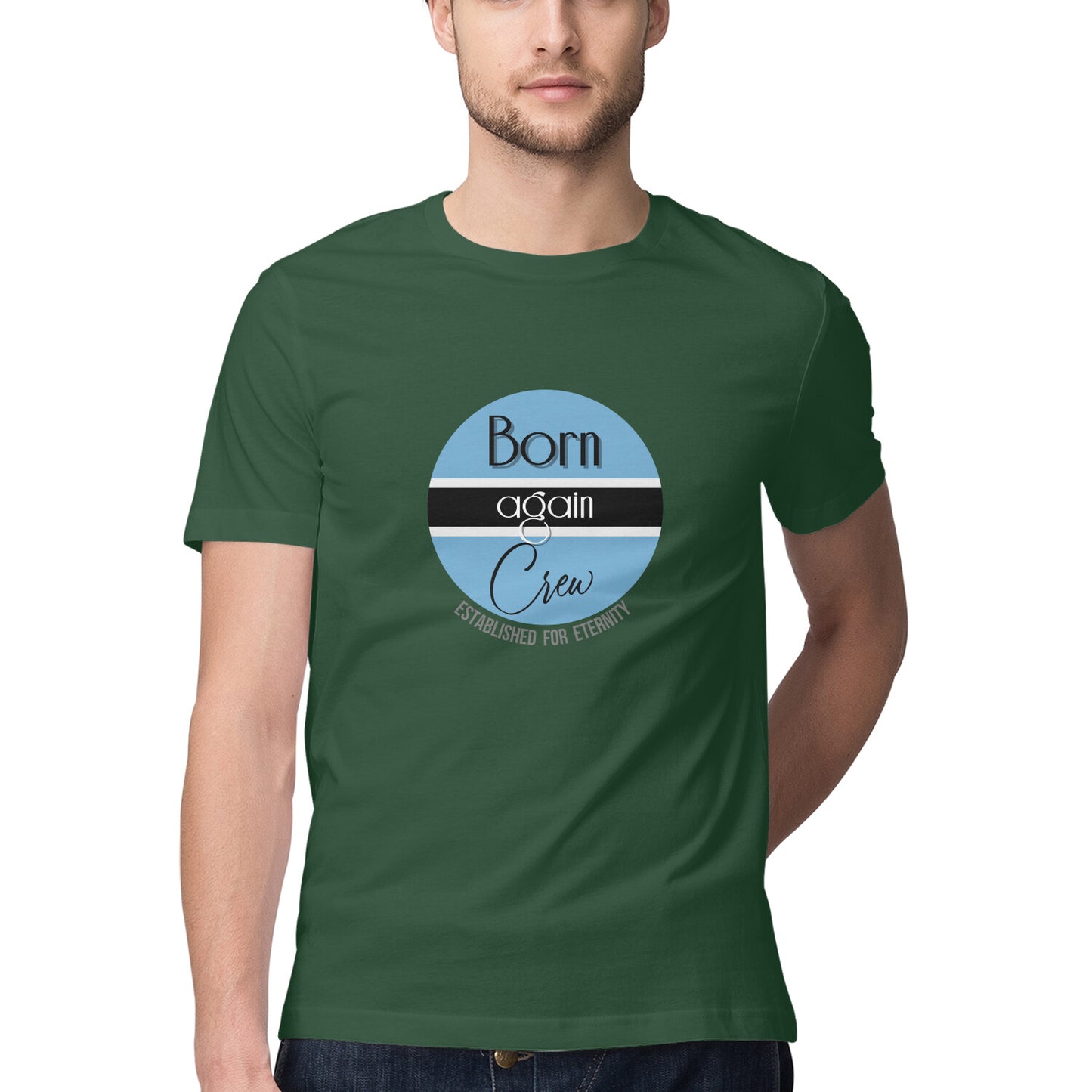 Born again crew Men's tee