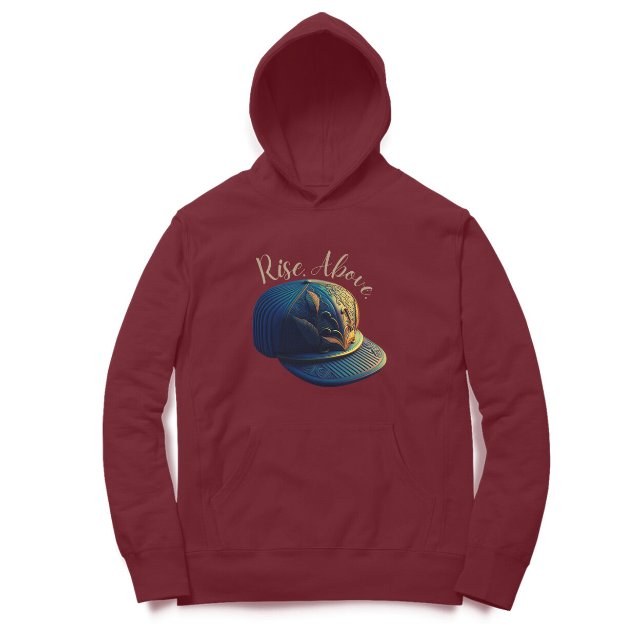 Rise above' hoodie