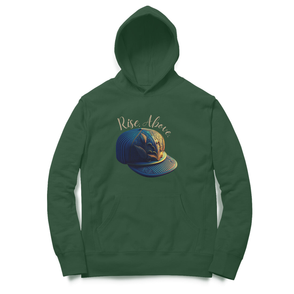 Rise above' hoodie