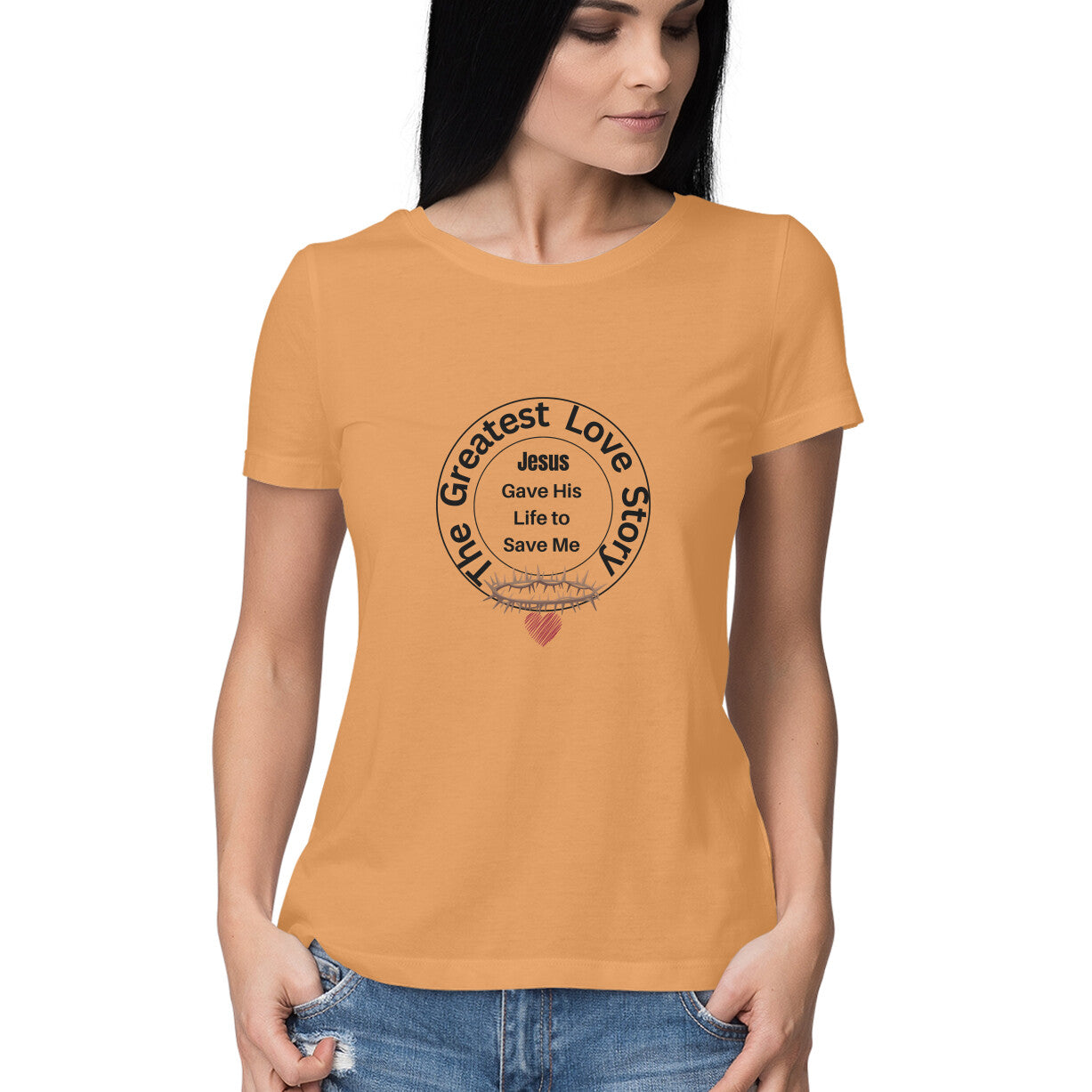 The greatest love story' Women's tee