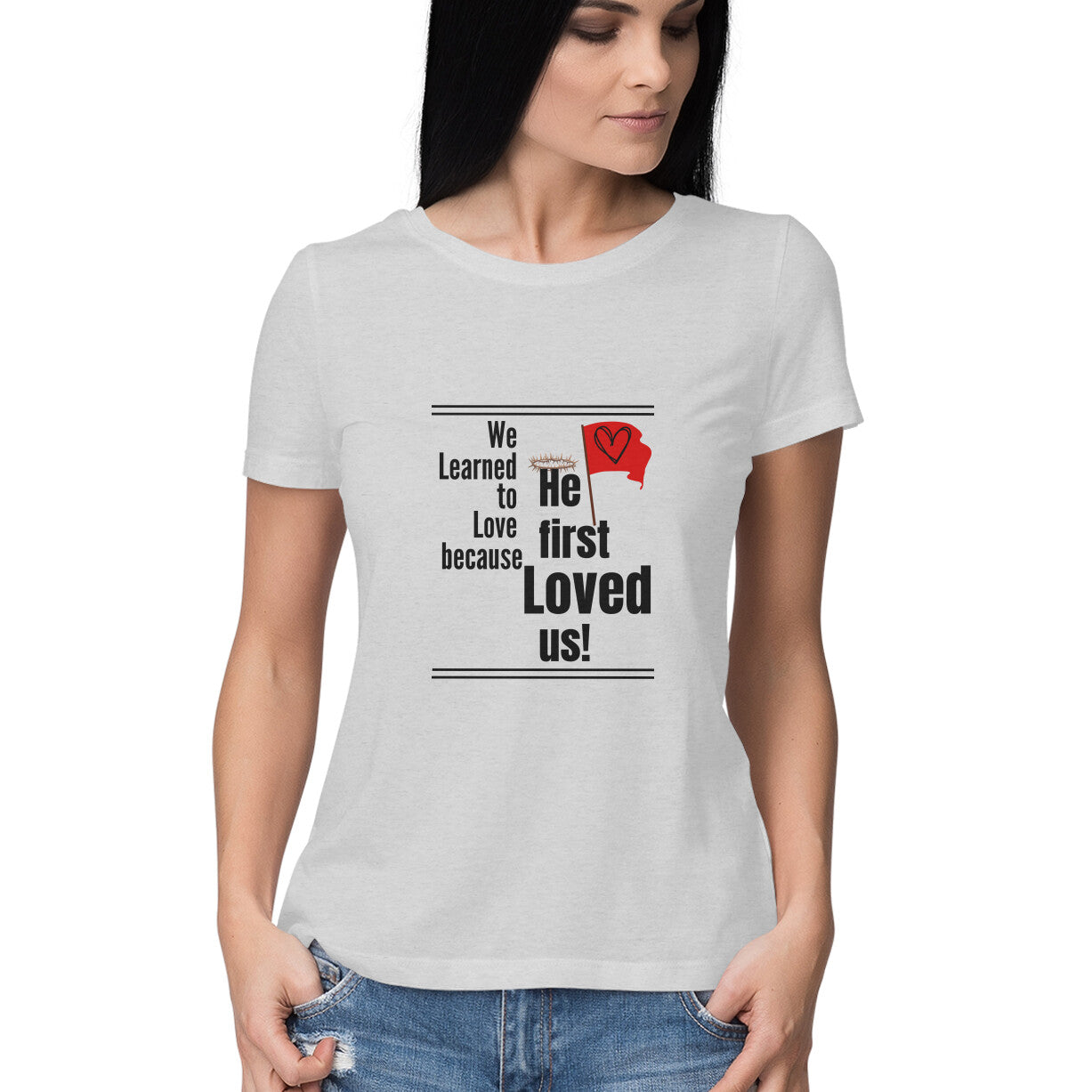 We learned' Women's tee