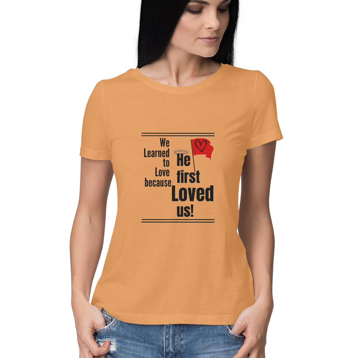 We learned' Women's tee