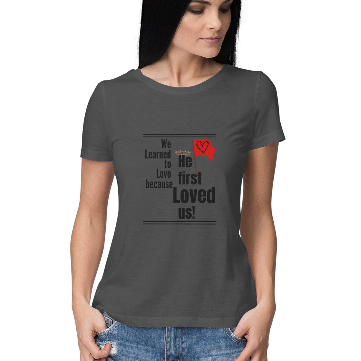 We learned' Women's tee