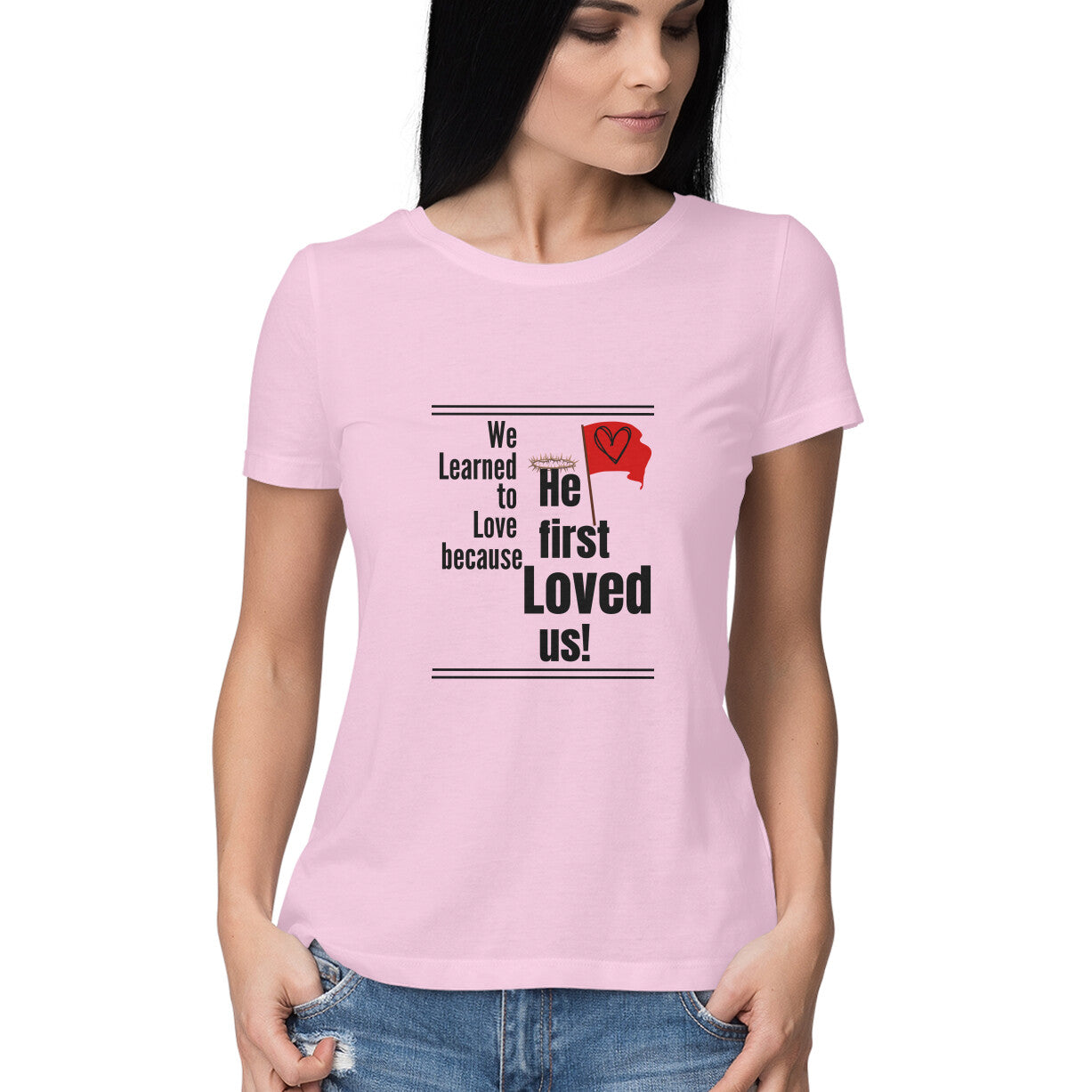 We learned' Women's tee