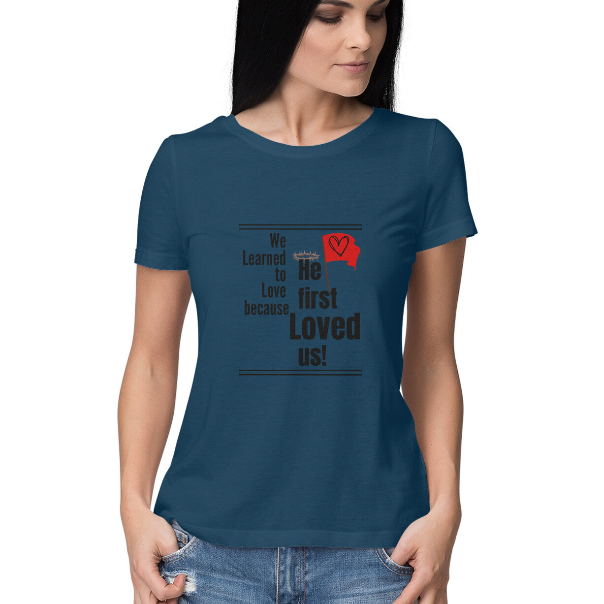 We learned' Women's tee