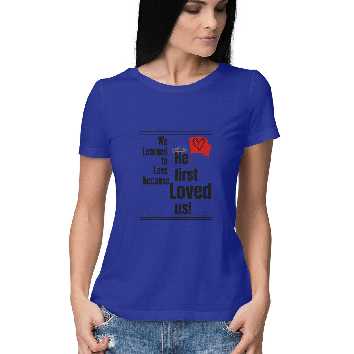 We learned' Women's tee