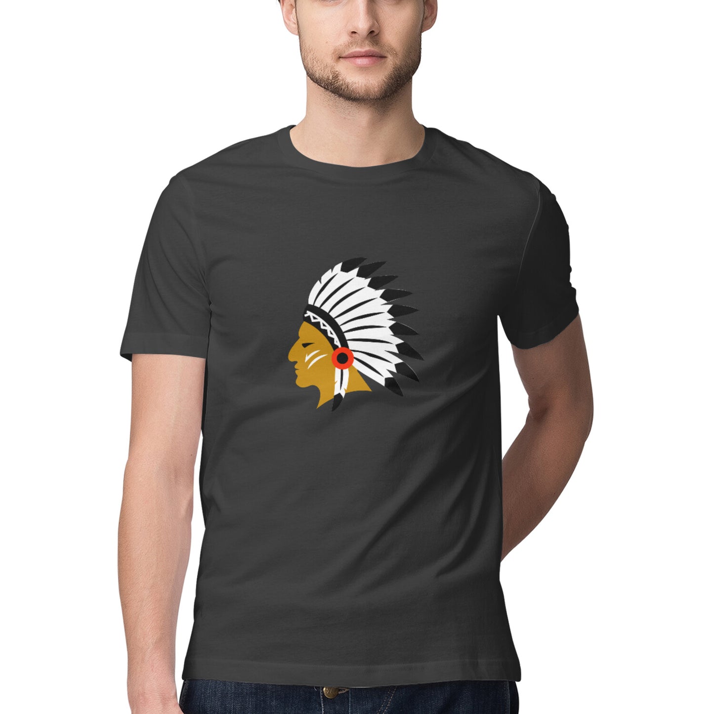 Red Indian' Men's tee