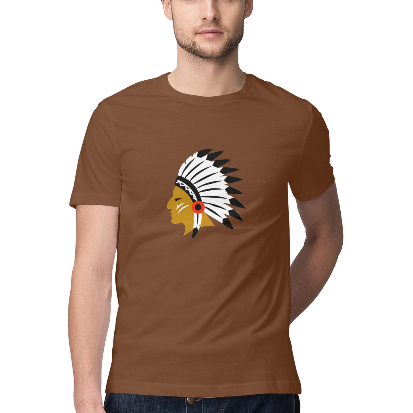 Red Indian' Men's tee