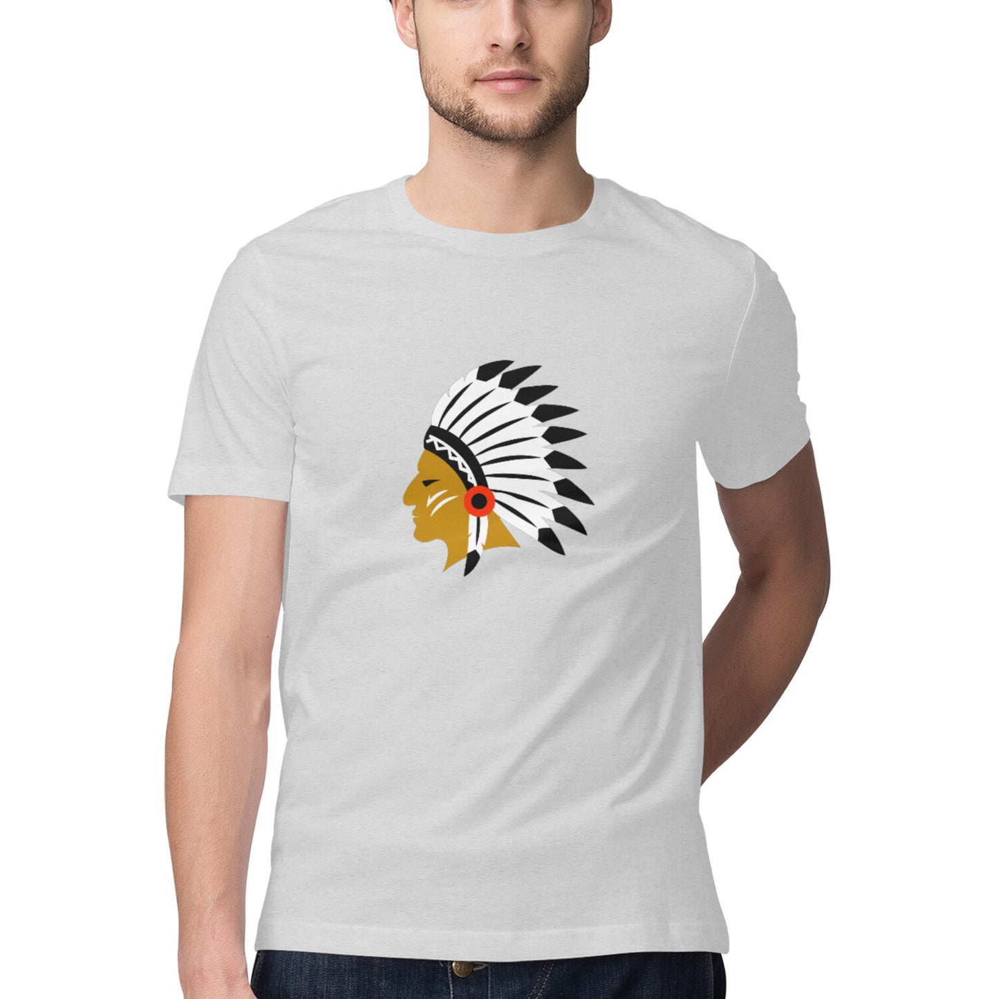 Red Indian' Men's tee