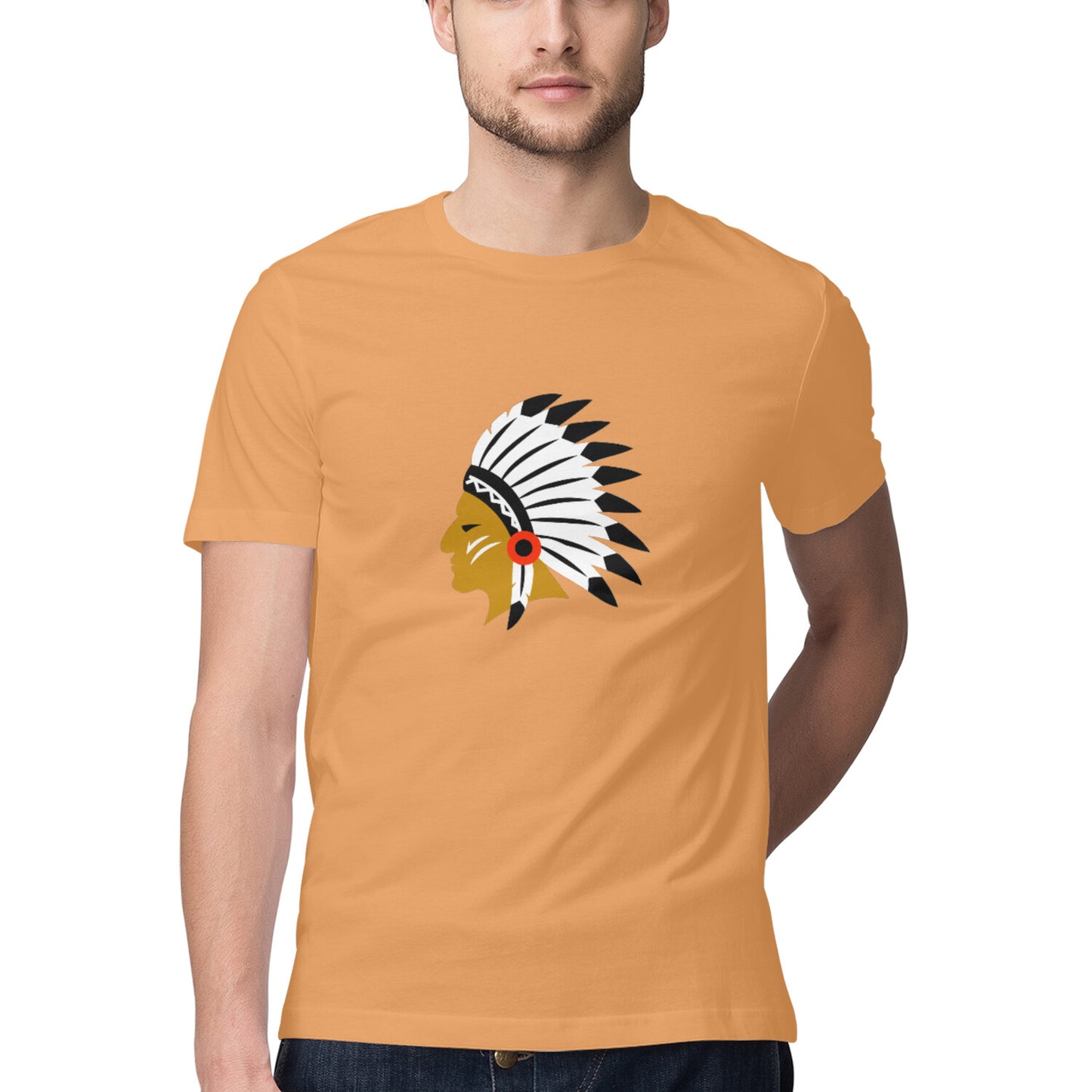 Red Indian' Men's tee
