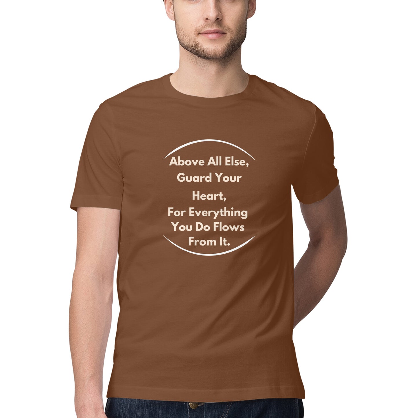Above all else' Men's tee