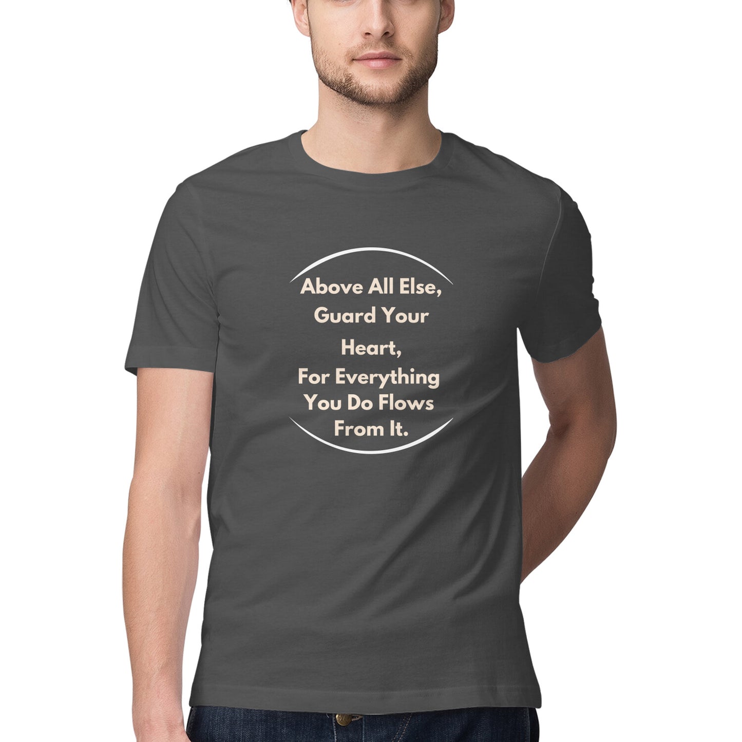 Above all else' Men's tee